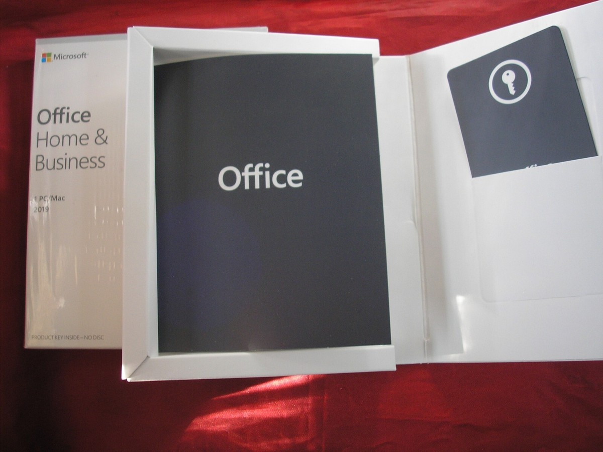 Microsoft Office Home & Business 2019 Full Version for 1 PC