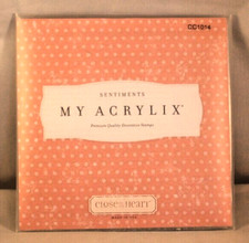 My Acrylix Close to my Heart - Sentiments CC1014 - NIP