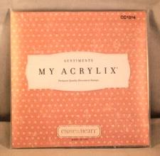 My Acrylix Close to my Heart - Sentiments CC1014 - NIP