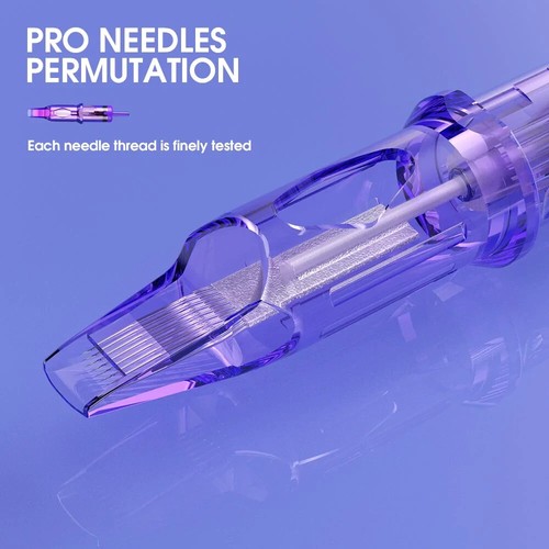 Premiun Mast Pro Tattoo 1223RM Taper:5mm Round Magnum Needle Cartridge 20pcs/box - Picture 3 of 10