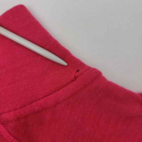 Camisa SMARTWOOL Mujer Talla Grande 1/4 Cremallera Capa Base ROSA 100% Lana Merino AGUJEROS - Imagen 8 de 18