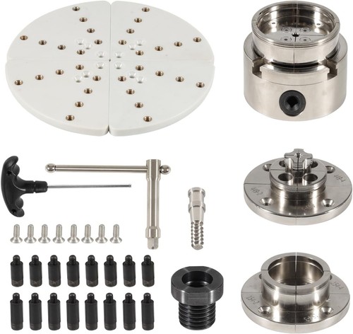 4 Inch Wood Lathe Chuck Set 1" x 8 tpi Self Centering 4 Jaw Wood Turning Chuck - Afbeelding 8 van 12