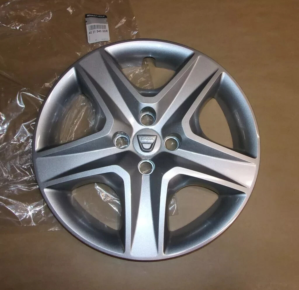 Lot Enjoliveurs 16'' Dacia Logan 2 et Sandero II 403154000R Pièce d'Origine Neuve