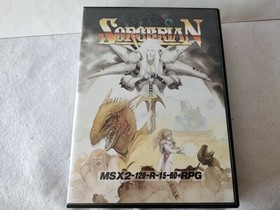 SORCERIAN Falcom RPG Game MSX MSX2 Game Disk and Boxed set Not tested-b1221-
