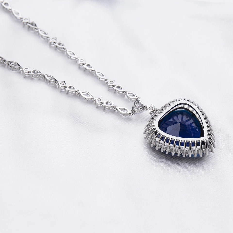 Titanic Cuore Dell'Oceano Piccoli Collana 40.6cm Velluto Sacchetto Regalo - Immagine 4 di 4