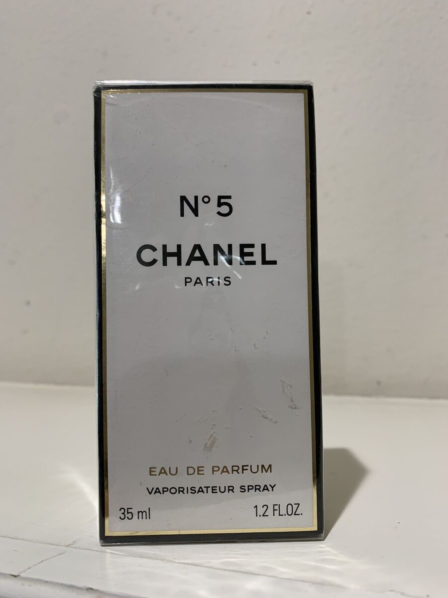 VINTAGE PARFUM CHANEL NO 5 EAU DE PARFUME 1.2FL.OZ NEW IN VINTAGE PARFUM CHANEL NO 5 EAU DE PARFUME 1.2FL.OZ NEW IN