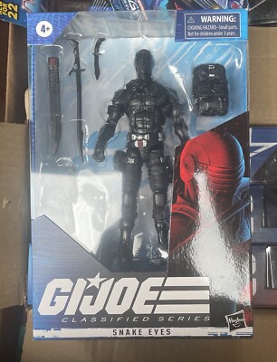 G.I. Joe Classified Series Hasbro Snake Eyes #02 NEW SEALED