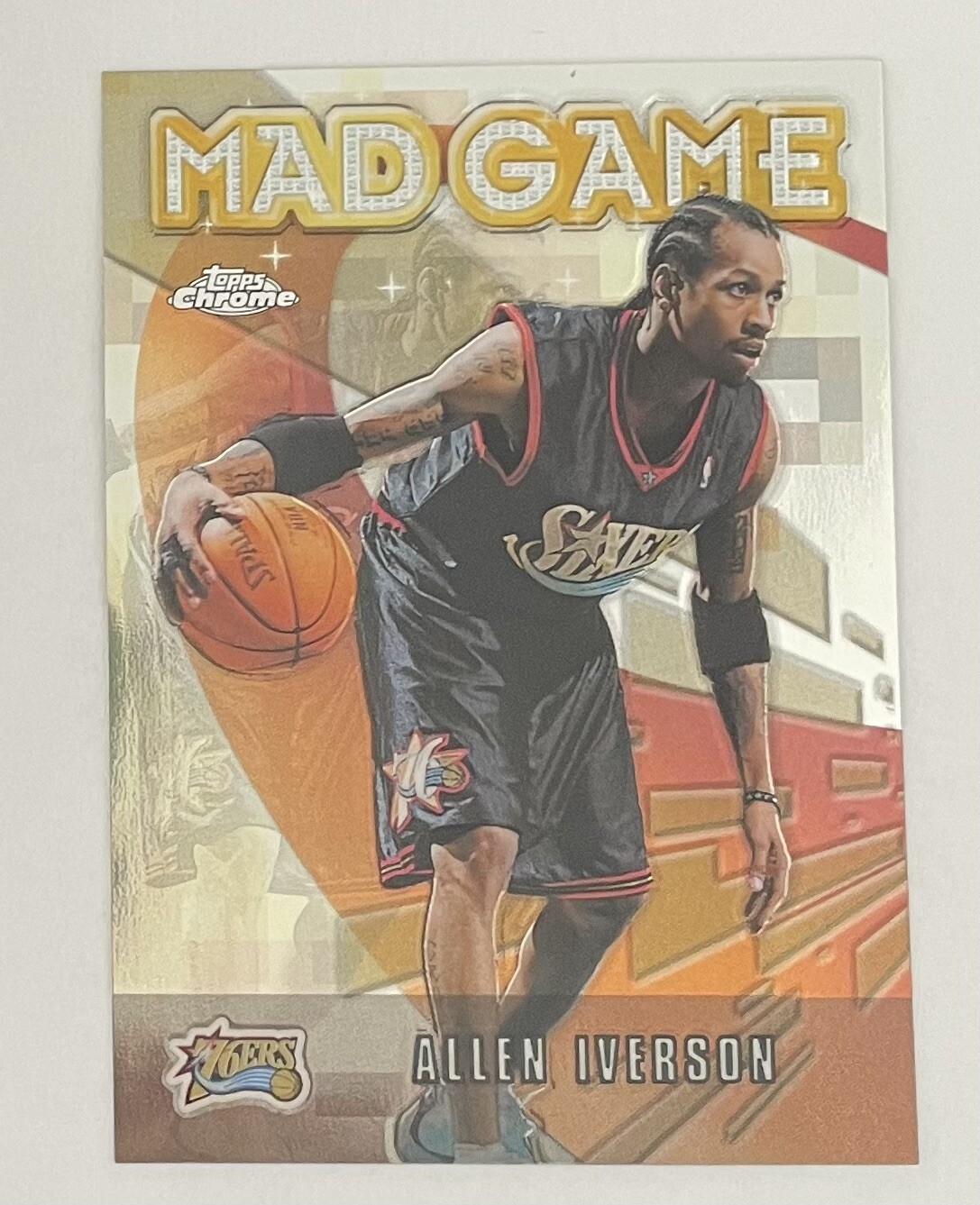 2002 Topps Chrome Mad Game Allen Iverson MG1