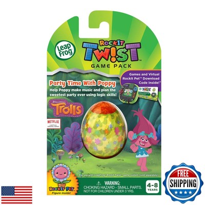 LeapFrog Rockit Twist Game Pack: Trolls Party Time with Poppy
