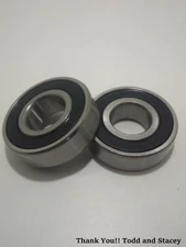 941-0919 741-0919 TWO NEW BEARINGS FOR CUB CADET MOWER DECK SPINDLES 6204-2RS