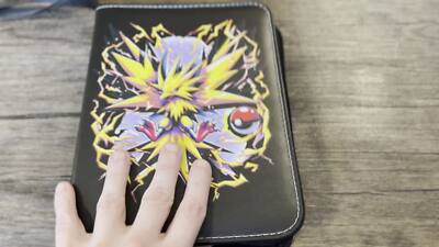 Pokemon Inspired Trading Card Binder Case 400 Slots Expandable
