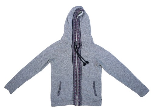 American Eagle Outfitter Active Flex Zip-Up Hoodie- Gray Heather