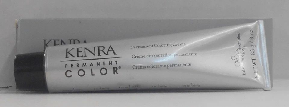 Color de cabello permanente KENRA COLOR con complejo equilibrado de 5 ~ ELIGE EL COLOR ~ ¡3 oz.!! Foto 4 de 4