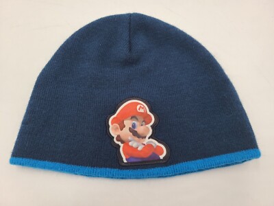 Youth Super Mario Bros Nintendo Beanie Winter Knit Hat Stocking Cap Boys Girls