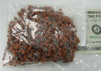 1000 Ceramic Disc Capacitors, 121PF Tolerance 5% WVDC 50V T.C. NPO Axial Leads