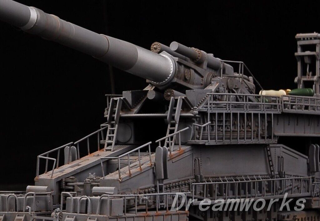 1/350 Scale Schwerer Gustav 80cm Railroad Gun (DUUFX6UKH) by wachapman