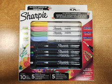 Sharpie Creative Marker Set 5 Bullet Tip 5 Chisel Tip Asstd. Colors - 1D