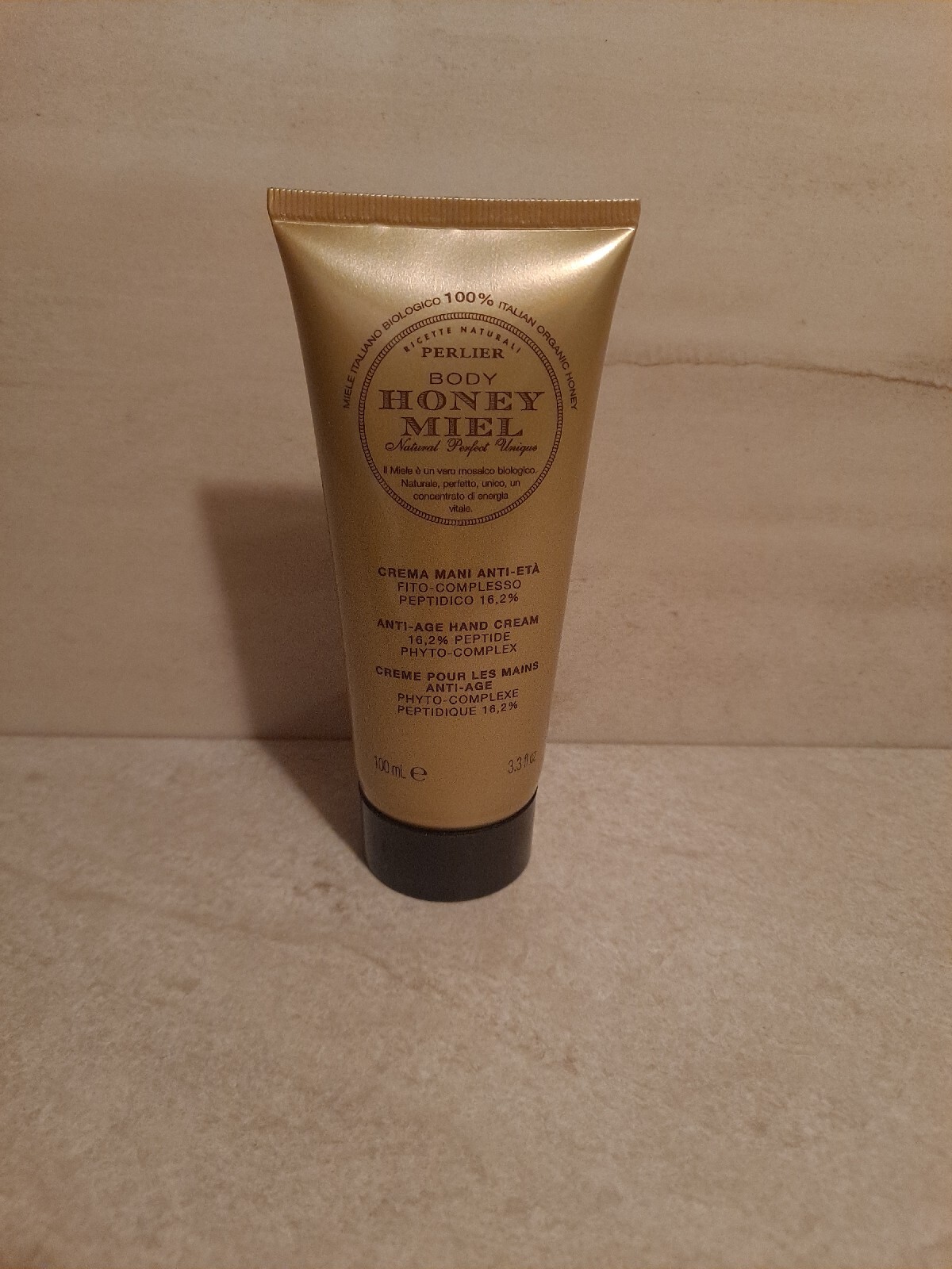 Perlier Body Honey Miel Anti Age Hand Cream ~ 3.3 oz, 100 ml, sealed tube