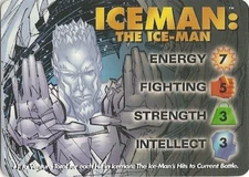 Marvel OVERPOWER Iceman: The Ice-Man X-Men character