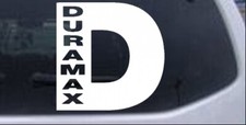 Duramax Diesel D Car Or Truck Window Laptop Decal Sticker 8x8.0