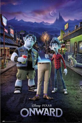 Onward - Disney / Pixar Movie Poster (Regular Style - Brothers 