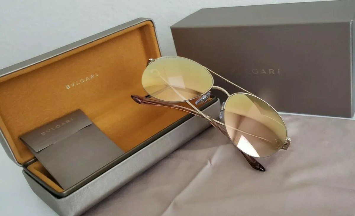 Bvlgari BV6132B Women Pink Gold Sunglasses ***NEW*** *Great  display picture 3