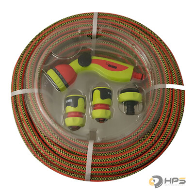 REHAU Gartenschlauch-Set  20m 1/2'' COOL TOUCH LIME & BERRY inkl.Grundaussattung