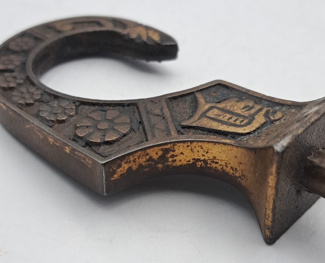 Antique Plant Light Ceiling Hanging Hook Vintage Cast Iron Bird Cage Hardware 