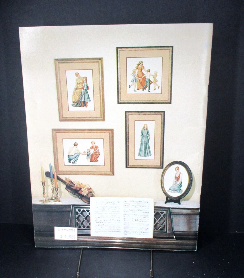 In Tribute To Women Monuments to Woman Counted Cross Stitch Booklet 1982 LDS - Image 2 of 2