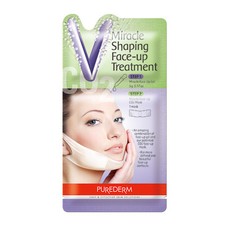 PUREDERM ADS367 Miracle V line face-up CO2 mask pack (10 Pack)