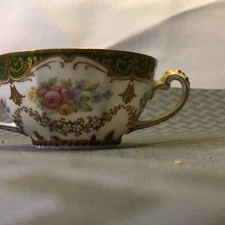 LIMOGES DOUBLE HANDLED SMALL BOWL