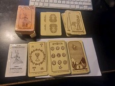 Ancien  Tarot égyptien egyptian deck Comte Saint-Germain 1980 VINTAGE boite-FFF