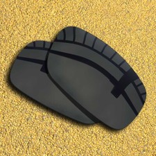 US Polarized Lenses Replacement for-Maui Jim Peahi Sunglasses - Solid Black