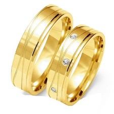 Eheringe Trauringe 333 er Gold Gelb Gold 5,5mm breit  TOP ANGEBOT