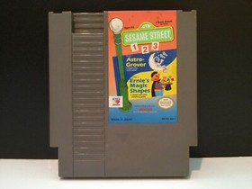 👾 Sesame Street 123 (Nintendo Entertainment System, 1989) Vintage Original NES