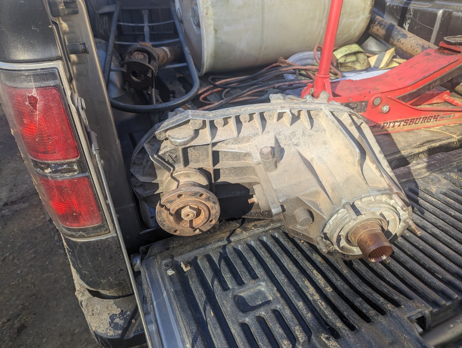 20072012 DODGE 271D TRANSFER CASE CHASSIS CAB ASSY 52123155AA eBay