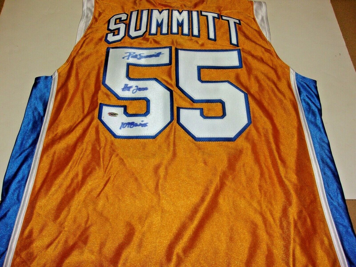 PAT SUMMITT TENNESSEE VOLUNTEERS W/COA SIGNED OFFICIAL LICENSED