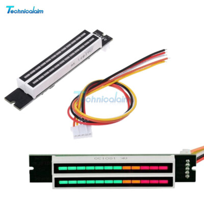 Dual 12 LED Level Indicator Meter Music Sound Audio Analyzer DIY Kit + Assembled