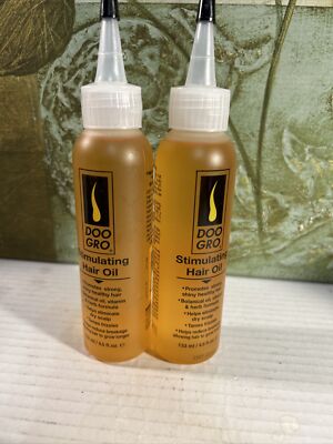 Doo Gro Stimulating Formula Hair Oil 4.5 OZ Promotes Healthy Hair Lot Of 2 Pc