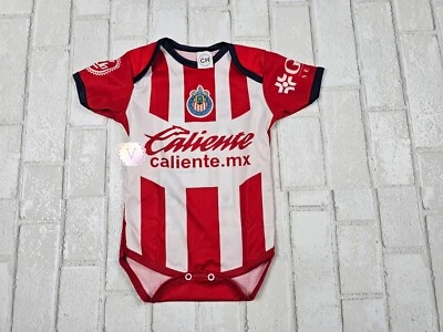 Soccer chivas Baby Jersey Baby Jumpsuit Bodysuit/pañalero para bebe