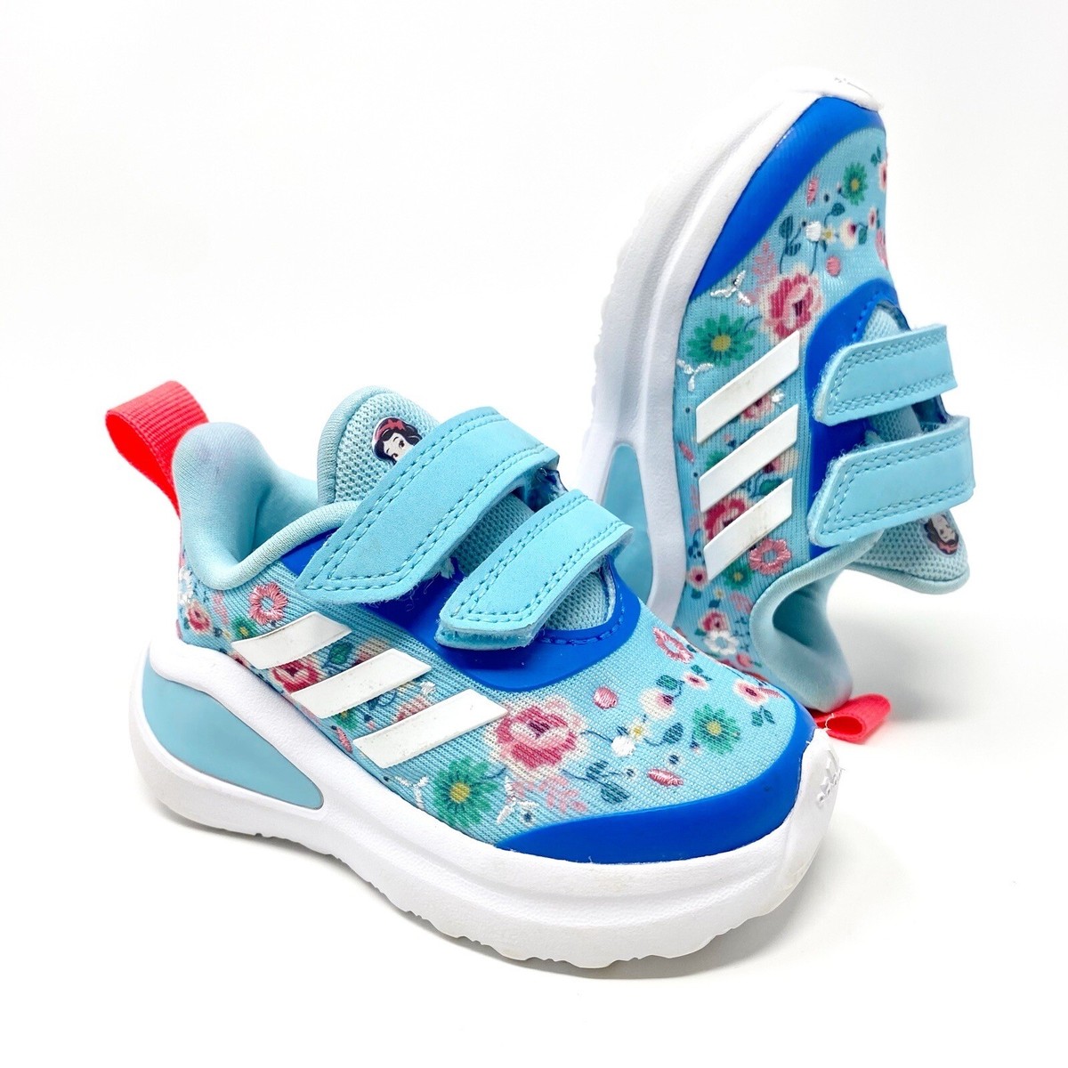 Disney - aya Adidas x Disney Snow White Floral Sneakers Toddler 4K