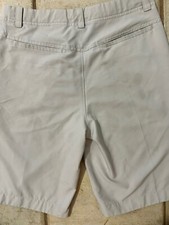 Nike Boys Golf Tour Performance Ivory Shorts Large Pre-Owned