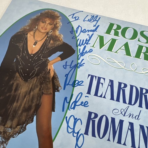 Rose Marie - Teardrops & Romance Vinyl LP, Album - Signed - Picture 4 of 8