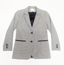 Claudie Pierlot 'vapino" Houndstooth Blazer Jacket Sz 6 (fr 36) $625