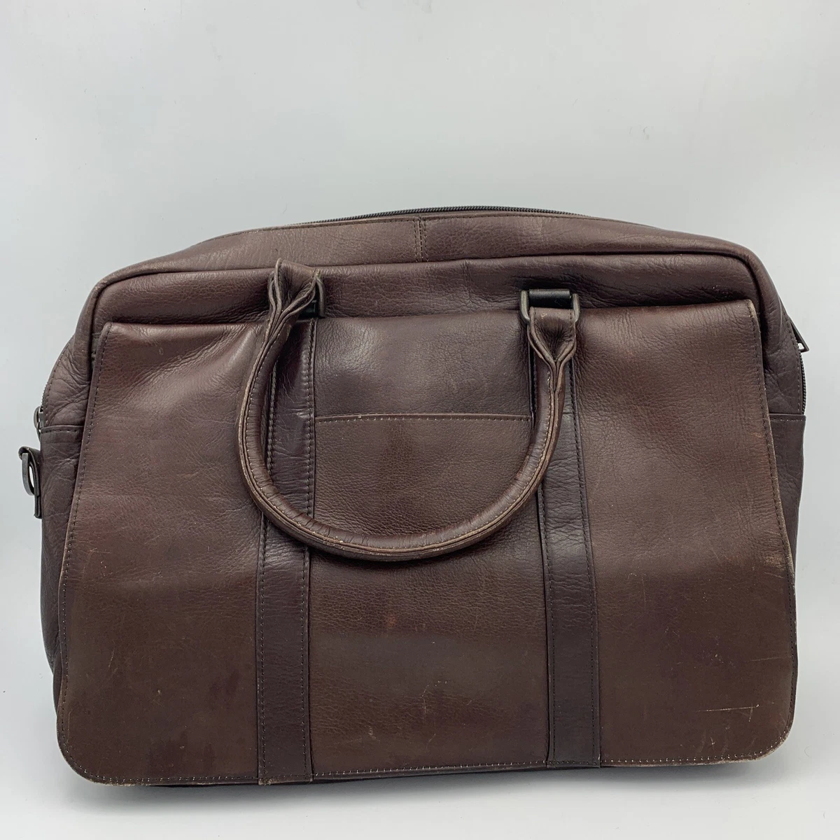 Pelle studio leather best sale briefcase