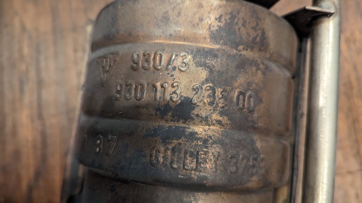 Genuine Porsche 930 Turbo Complete Exhaust System