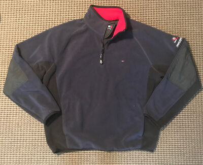 tommy hilfiger vintage quarter zip