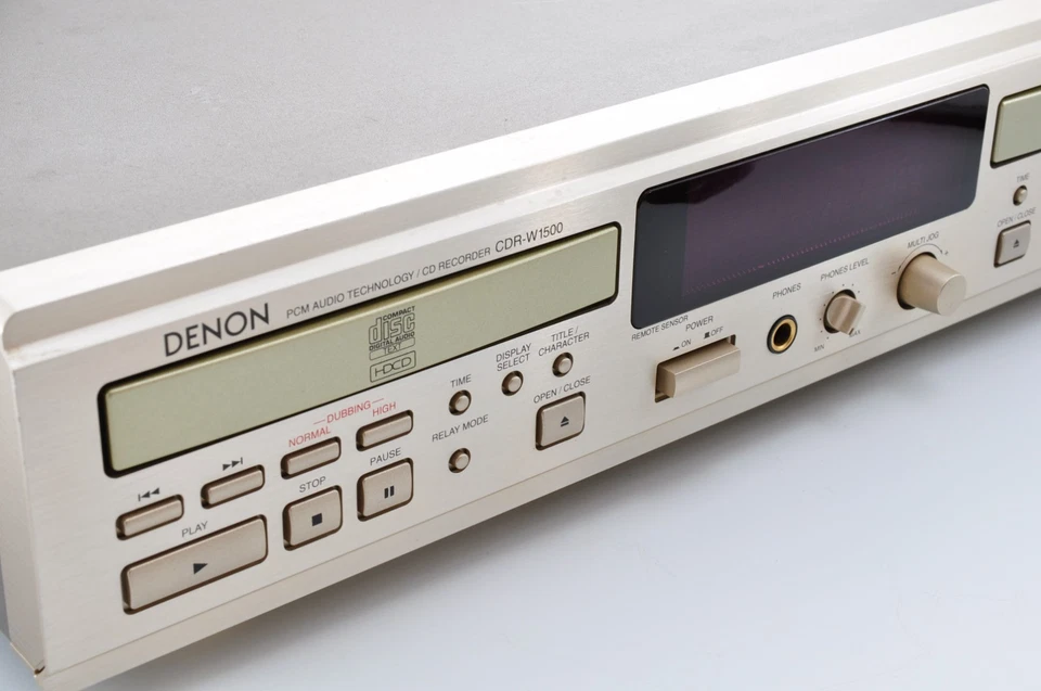 Denon CDR-W1500 Dual CD Recorder Working 000815000141 - Image 3 of 4