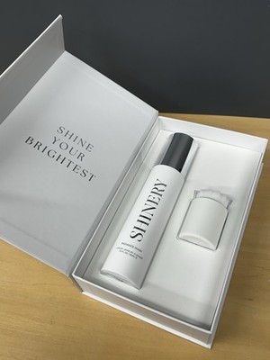 Shinery RADIANCE WASH Jewelry Cleaning Gift Set 100mL Cleaner Bottle & Brush Set