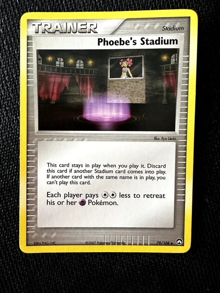 Phoebe's Stadium 79/108 Power Keepers Pokemon Card